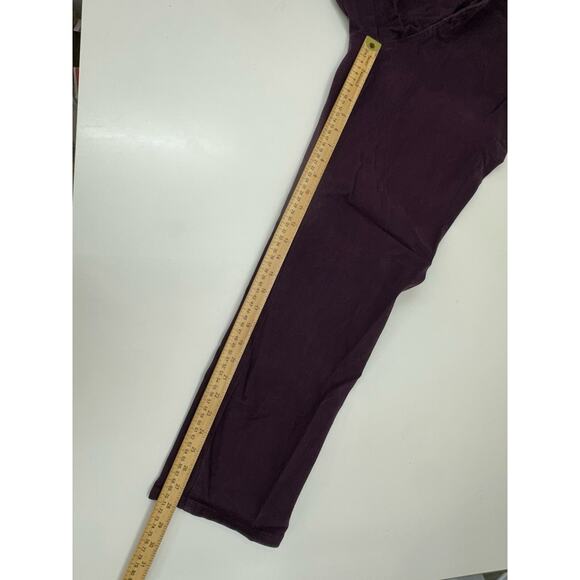 Gloria Vanderbilt Womens Jeans Size 14 Short Purple Denim - Picture 10 of 12